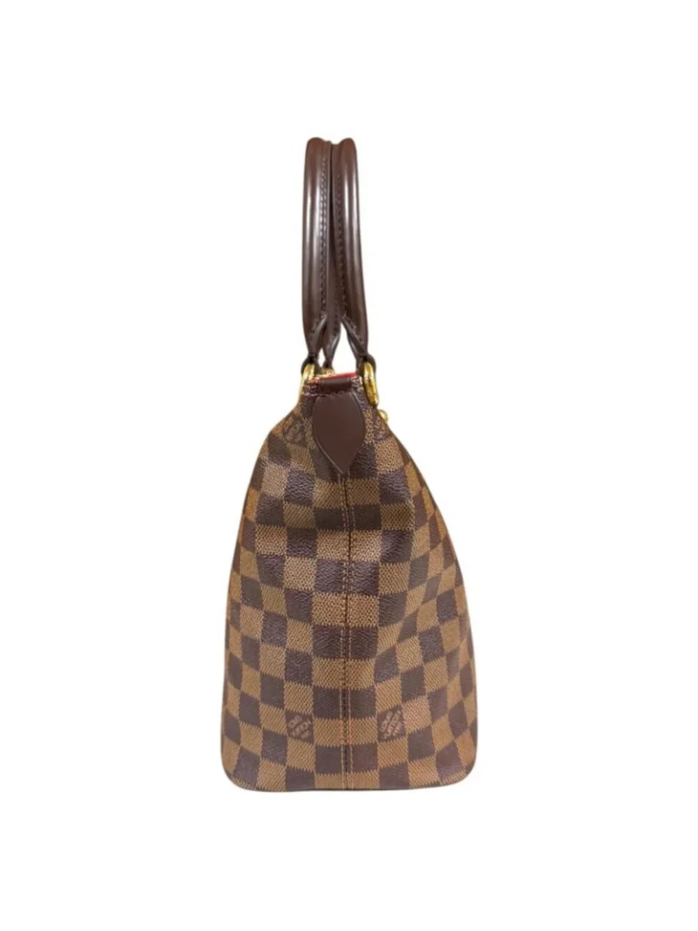 Louis Vuitton Saleya PM Damier Handbag Canvas Brown